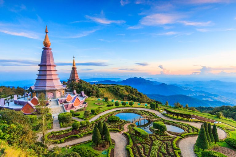Royal Twin Pagoda of Doi Inthanon