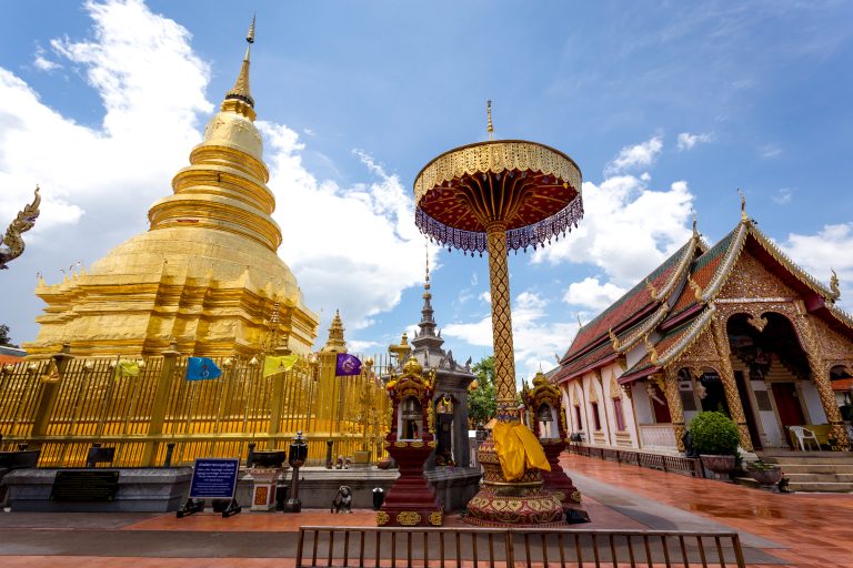 Phra That Hariphunchai Temple - Lamphun City